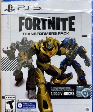 Fortnite Transformers Pack for PlayStation 5